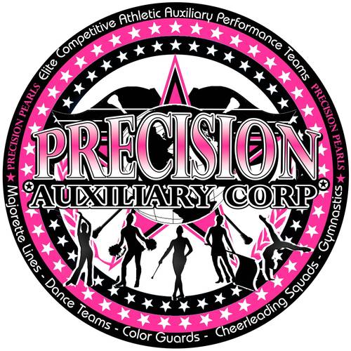 Precision Auxiliary Corp is an athletic performing arts program for female student-athletes between the ages of 5-25 (baton/flag twirling, and dance)