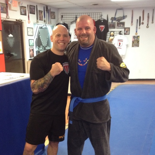 I am currently a Blue Belt under Professor Josh Madama (@madamajj Madama Jiu Jitsu Academy, Toms River, NJ).