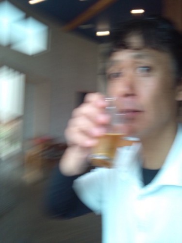 丹沢で酒トレイルしてます。