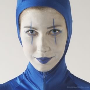 I'm a super-hero mime, determined to save the planet, and make people smile.