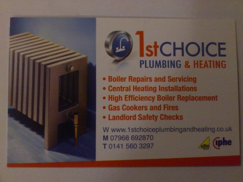 Domestic, Catering and Commercial Heating Engineers.