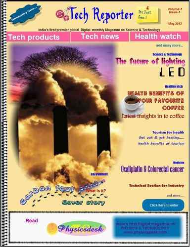 techreporter1's profile picture. Premier Digital Monthly magazine on Science & Technology