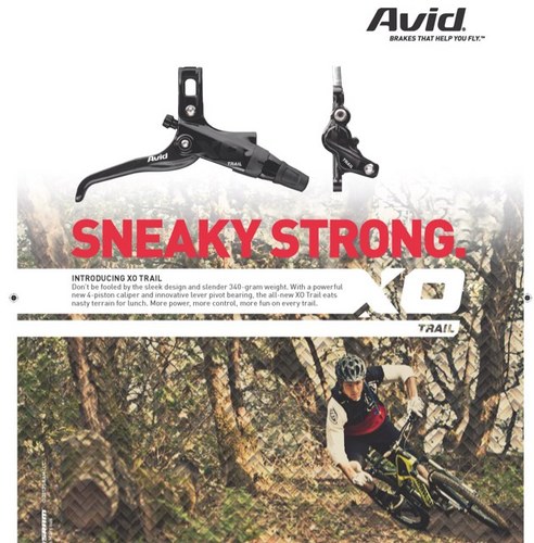 AVID HAS SOME AMAZING, one-of-a-kind product features that consistently make us the choice of the best riders in the world... Brakes that help you fly!