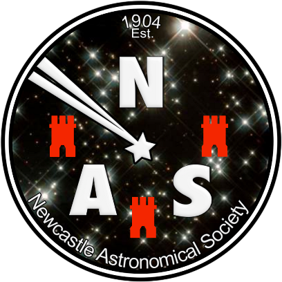 The Newcastle upon Tyne Astronomical Society was founded in 1904 and is active in both the practical and theoretical aspects of astronomy.
