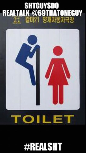 guys will be guys.. no getting around that ladies. #RealSht