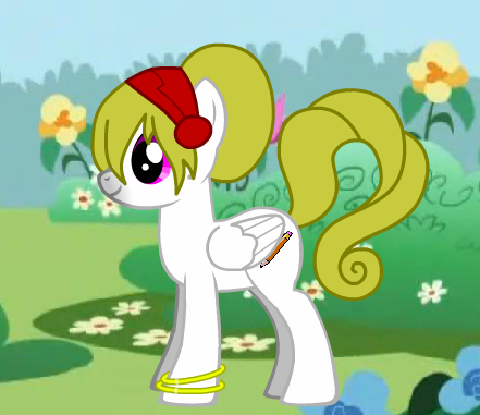 Sketch is a mare who comes from Manehattan but moved to Ponyville for more inspiration for her drawings.