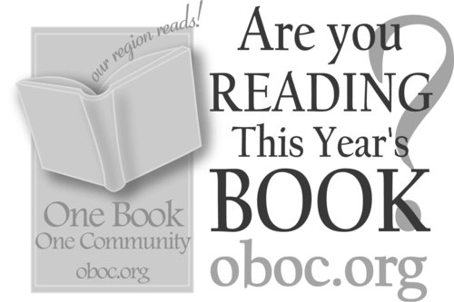 One Book, One Community - Our Region Reads is a reading  intiative in South Central PA geared to teens and adults presented by public libraries.