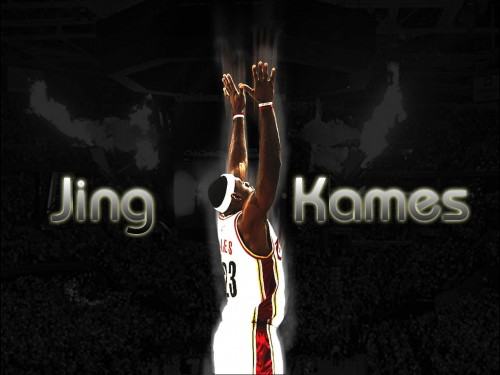 KingJeBronLames's profile picture. He amused himself by simply transposing someone's initials. He was JeBron Lames.