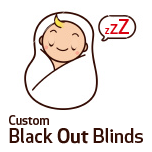 Velcro black out blinds for babies, children and adults. Our blinds are simple, inexpensive way of totally blacking out a room..... No gaps! Or Cords!