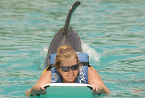 mother, oma, rodeo fan, country music fan, dolphin fan