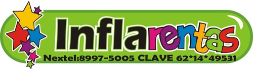 inflarentas's profile picture. somos una empresa responsable, amigable, pero sobre todo felices de ver una sonrisa en cada niño de monterrey http://t.co/04Ga84JYnB a sus ordenes