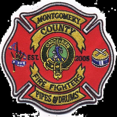 Organized in 2004, the Montgomery County Fire Fighters Pipes and Drums band is a non-profit organization comprised of public safety personnel.