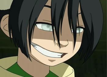 I'm Toph Bei Fong. ima Earthbender + an Metalbender, in fact im the one who created Metalbending! im awesome! my daughter is: @Chief_Bei_Fong .