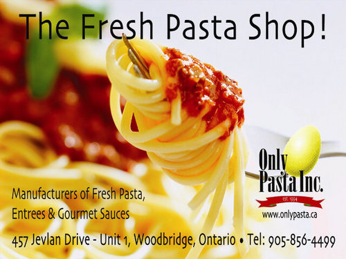 We manufacture fresh pastas, gourmet sauces and entrees. Please visit us at http://t.co/qWjWHG4AuR and explore our extensive product line.