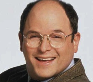 I am a short, stocky, slow-witted, bald man. Also known as Costanza, lord of the idiots
