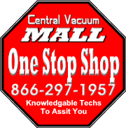 Central Vacuum MALL is a full service central vacuum dealer.  All Make and Models