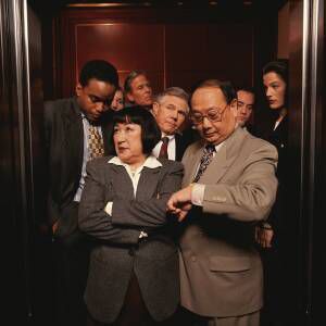 I am an elevator in the Rosslyn Waterview office building. Tweets are my own.