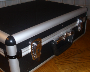 XboxDobermanCas's profile picture. We believe that no xbox should travel unprotected.
Carrying Case for XBox 360 slim travel bag 
This is a newly designed custom xBox 360 slim carrying case.