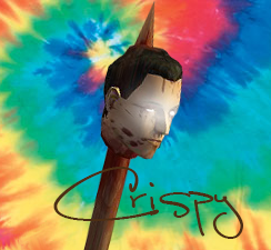 CrispyTheImpale's profile picture. Supreme Emperor of The Condo at the End of Building 5. Friend to the small, the helpless, the unproductive and the counterintuitive.