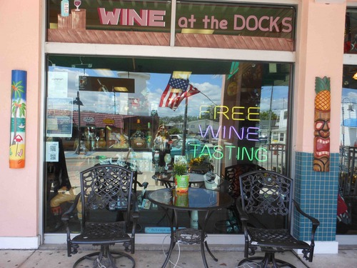 We are a retail wine & beer store and a wine bar. We carry Florida, Greek, Regional, Int'l. & Dessert Wines. In our Wine Bar we serve Beer on Tap & Wine.