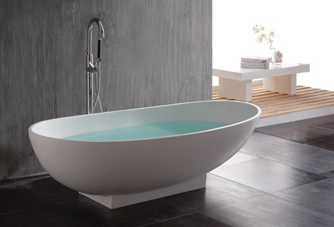 Luxury bathtubs, sink basins, bath vanities, & bath accessories.