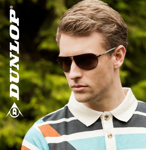 Men's sunglasses and optical glasses from Dunlop - one of the most successful British brands of the 20th century.