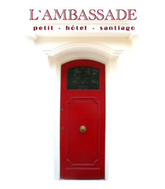 Hotel Boutique L´Ambassade , Providencia - Santiago - Chile , Fono + 56 02 27619711
+ 562 9 83244111