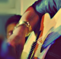 beatifique's profile picture. I say to the LORD, Thou art my Lord; I have no good apart from thee. - Psalms 16:2

...Yeah, that's my hand and guitar.