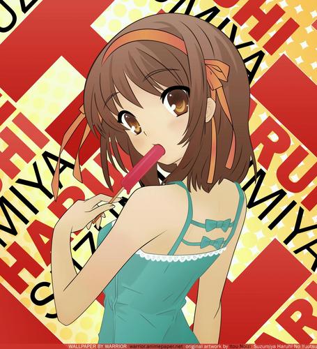 I'm Suzumiya Haruhi, for your information. Unless you're an alien, time traveler, esper or anything amazing then turn around and leave.