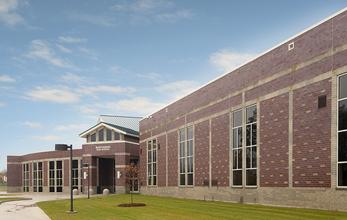 Northridge High School serves approximately 1400 students in grades 9-12.