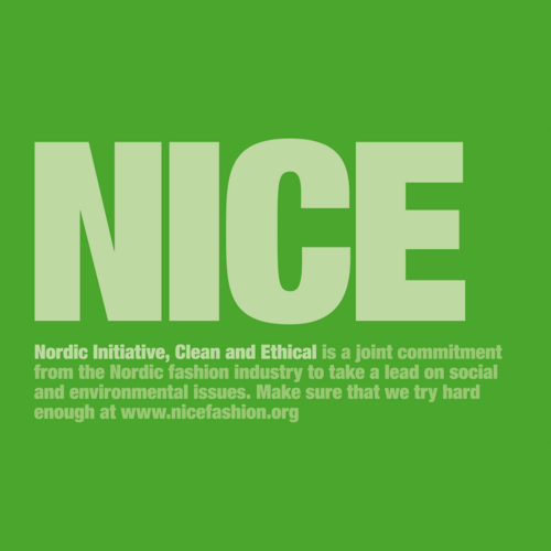NICE_Fashion's profile picture. NICE  - Nordic Initiative, Clean & Ethical - is a joint commitment from the Nordic fashion industry towards a more sustainable business model.