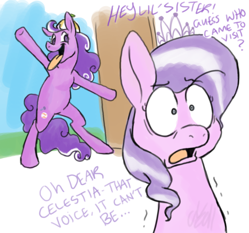 HAI I'M SCREWBALL I LOVE MY LITTLE SISTER @MLP_DIAMOND AND IT'S FUN TO DO STUFFS!!