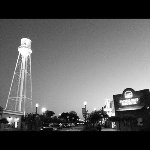 Residents of Roanoke, TX, reppin' their favorite town.