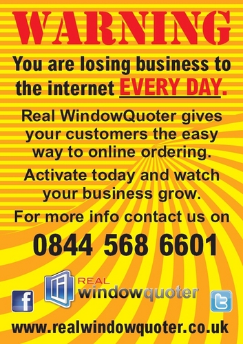 UPVC Window and UPVC Door Lead Generation Site that drives an own-branded Web site (a Web site that we personalise for each of our customers)