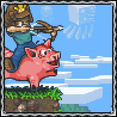 Pixel. Art. I do it sometimes. Also sometimes I slam my face into my keyboard until code comes out.