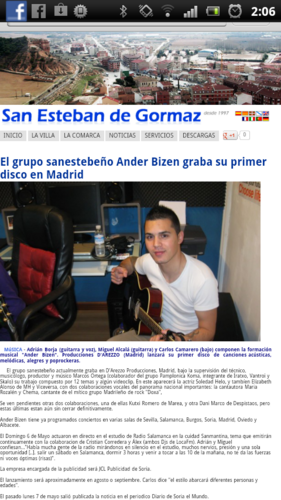 Próximo disco...El disco sin fin.