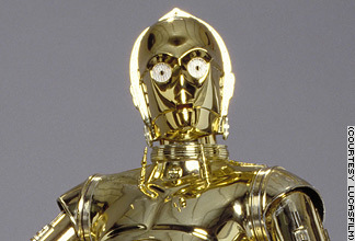 Hello, I am C-3PO, human cyborg relations. How might I serve you?