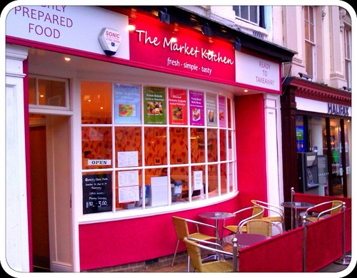 The Market Kitchen Northampton – fresh and tasty home cooked food at lunchtime with great value for money.