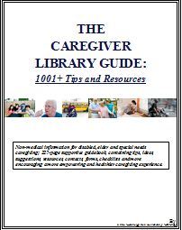 We are the publishers of the The Elder and Disabled Caregiving Trivia Guide:  1001+ Tips and Resources.