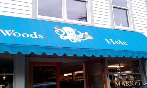 Woods Hole Market and Provisions provides fresh produce, delicious soups/sandwiches, and self-service coffee station.