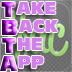 TakeBackTheApp's profile picture. The official Take Back The App campaign twitter page. TBTA is a movement to unite iOS developers and the iPhone community with rejected apps!