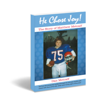 DanMetcalf_'s profile picture. He Chose Joy! shares my son’s 9 yr walk through #leukemia. His #faith & strength reminded us that #God is able. No negativity! Matthew always said.