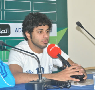 حسن عبدالرحمن لاعب نادي دبي ومنتخب الإمارات الوطني