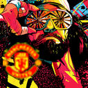 Red Machismo. Manchester United. Randy Savage. Music. Wrestling. Jay Lethal. Multi-Coloured Shades. Ooooh Yeah!   #MUFC