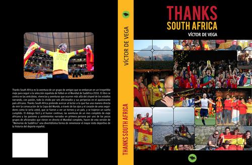 Twitter oficial del libro benéfico y altruista Gracias Sudáfrica donde se narran las aventuras de 6 amigos españoles en el Mundial de fútbol de 2010