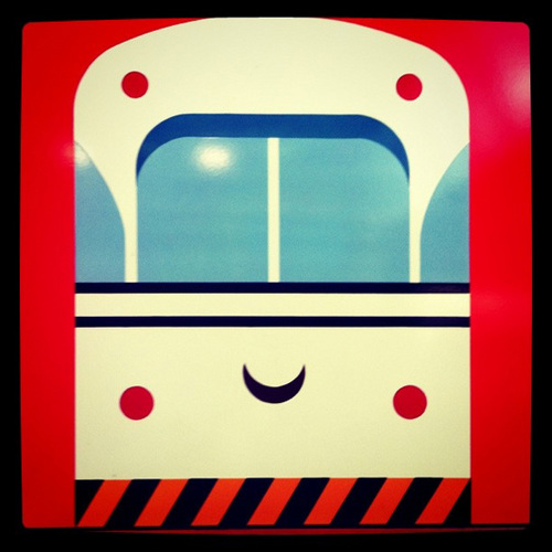 Say something nice about the #TTC and the smiling streetcar might notice! (Operator: @c_9) -- Not affiliated with TTC!