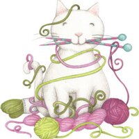 Knittin Kitten Crafts(@Knitting_Kitten) 's Twitter Profile Photo