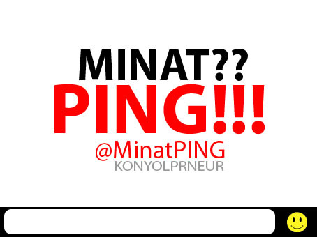 MinatPING's profile picture. tdk brguna untk anda,bisa jd harta karun untk org lain.. begitupun sebaliknya.. | MinatPING entrepreneur dgn sudut pandang inspiratif #yakali