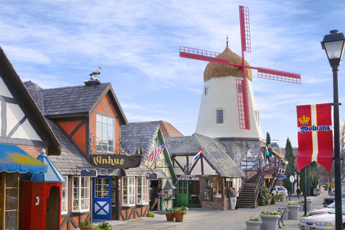 Solvang, CA - Danish Village, Solvang, CA, Little Denmark.