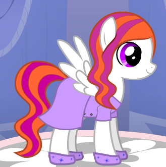 Just a normal Pegasus who owns Sakura Corner; a restaurant. Not only that I love making new friends, reading books, animals and playing pranks! ^.^